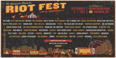 (TORONTO) Riot Fest & Expo Lineup Announced