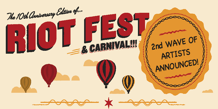(Chicago) Riot Fest & Carnival 2nd Wave Announced!
