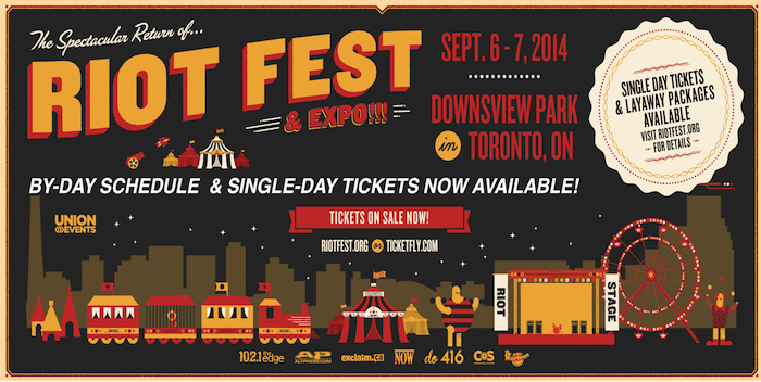 Toronto – By-Day Lineup & Single Day Tickets Now Available!