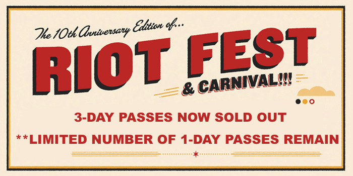 (CHICAGO) 3-Day Passes Now Sold Out! Limited Number of Single-Day Tickets Remain!