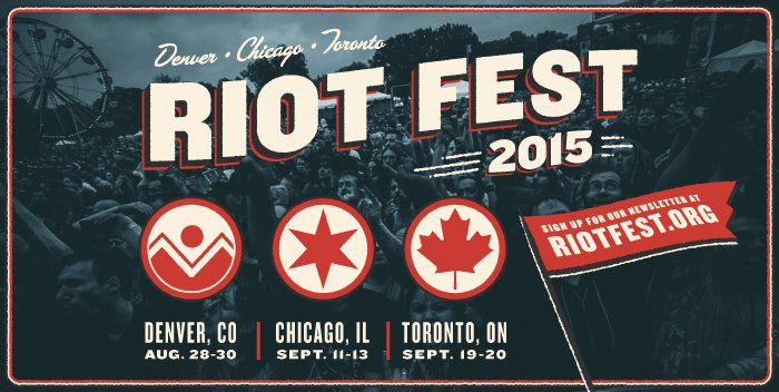 Riot Fest 2015 Lineup To Be Announced Today!