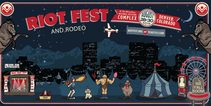 DENVER – Riot Fest 2015 Lineup & Tickets Now Available!