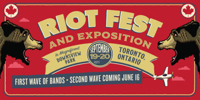TORONTO – Riot Fest 2015 Lineup and Tickets Now Available!