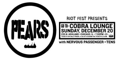 PEARS – December 20, Cobra Lounge