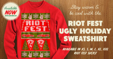Riot Fest Ugly Holiday Sweatshirt