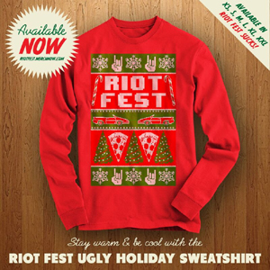 riot fest sweater