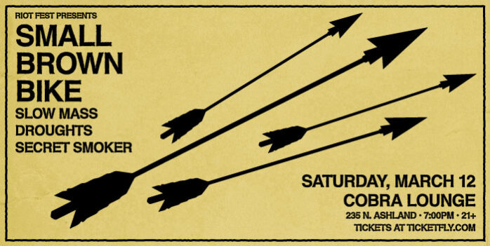 Small Brown Bike – Saturday, March 12th, Cobra Lounge