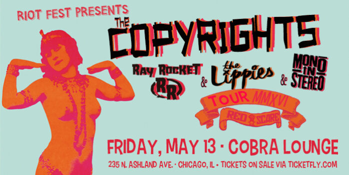 The Copyrights – Friday, May 13, Cobra Lounge