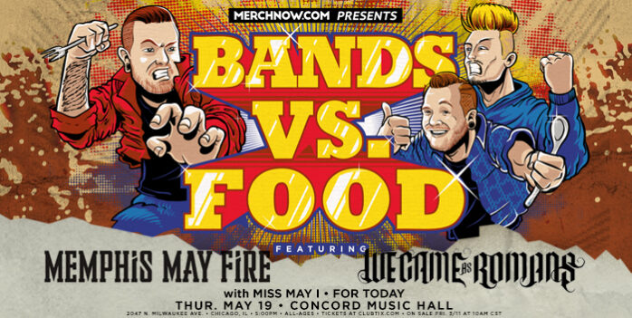 Memphis May Fire & We Came As Romans- Thursday, May 19, Concord Music Hall