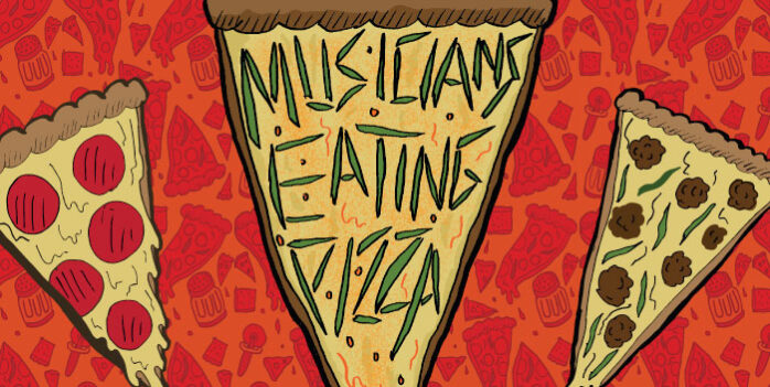 Musicians Eating Pizza