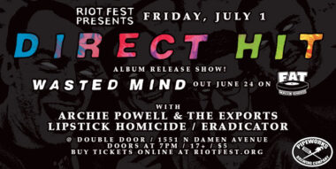 Direct Hit! Record Release Show – July 1st at Double Door