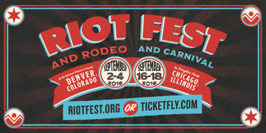 RIOT FEST FIRST WAVE OF LINEUP ANNOUNCEMENTS