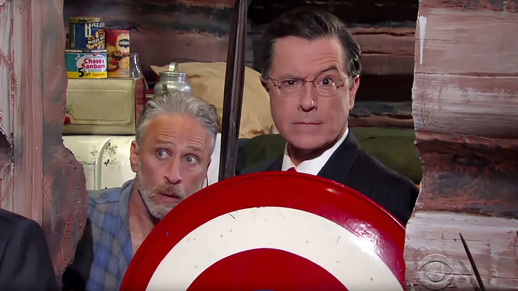Stewart and Colbert Reunite For RNC Coverage