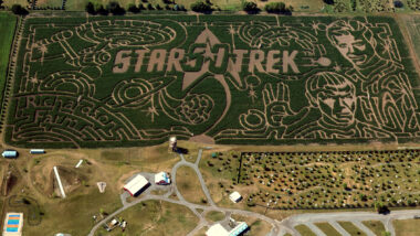A Star Trek Corn Maze Is Boldly Going Where No Corn Maze Has Gone Before