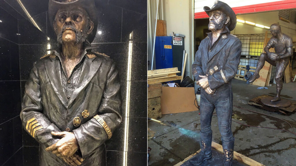 Lemmy Statue Unveiled At Rainbow Bar & Grill