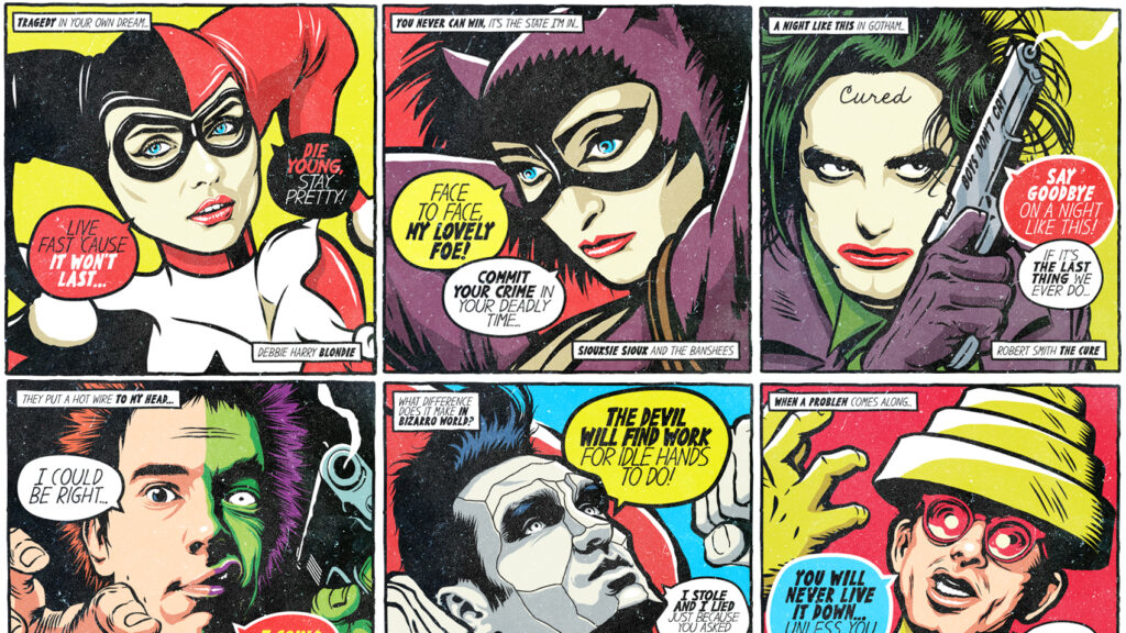 Post-Punk Supervillain Art by Butcher Billy