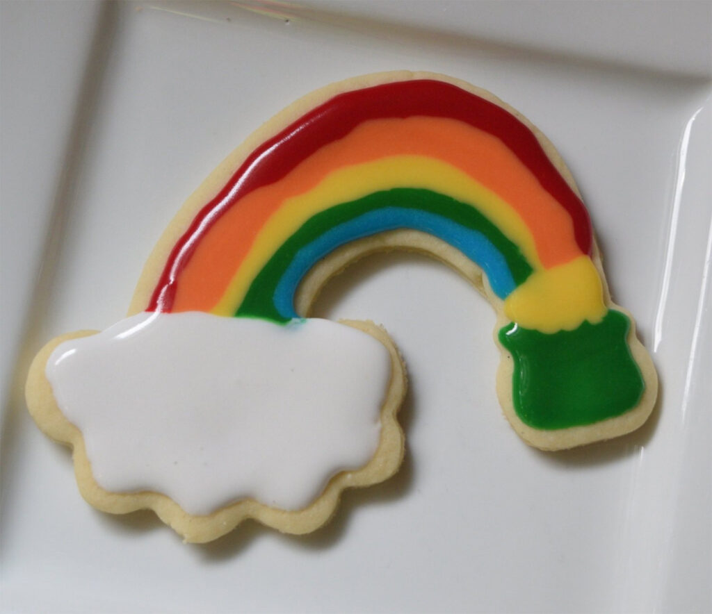 cookie cutter rainbow
