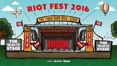 We Want to Name A Riot Fest Stage After You