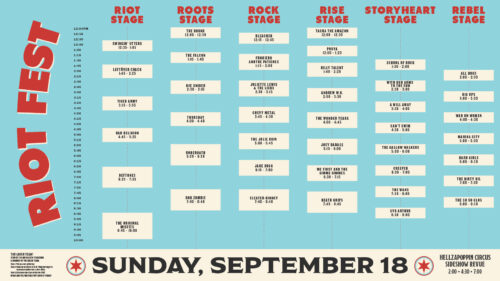 Riot Fest Chicago Day 3. Here We Go. - Riot Fest 2023 – September 15th-17th
