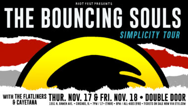 Bouncing Souls – November 17 & 18, Double Door