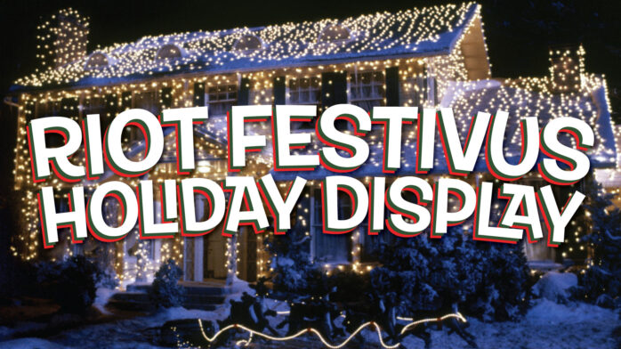 Riot Festivus Holiday Display