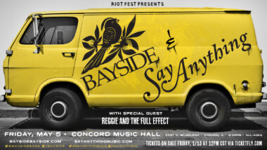 Just Announced: Bayside and Say Anything