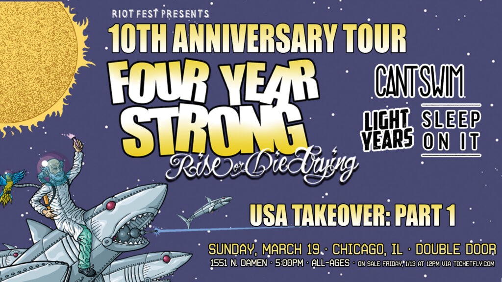 UPDATED – Four Year Strong : Rise Or Die Trying