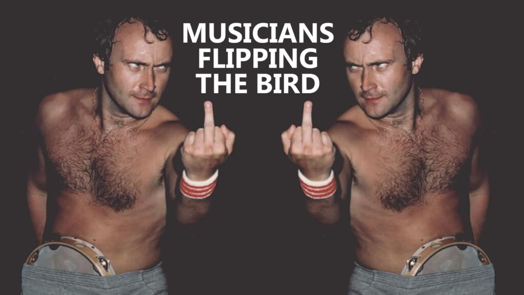 Musicians Flipping The Bird