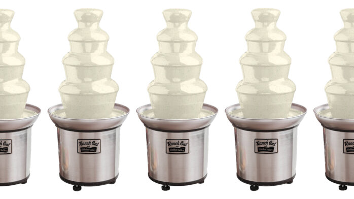 A Ranch Dressing Fountain Is The Perfect Gift For The Person Who Has Given Up