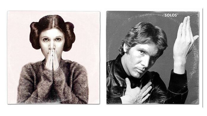 Classic Album Covers + Star Wars