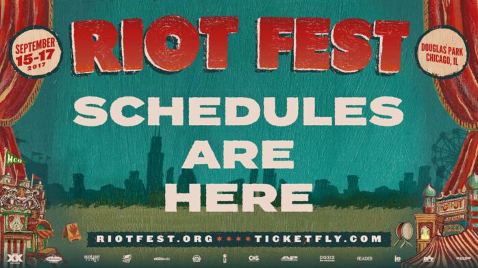 The Riot Fest Schedule Is Here