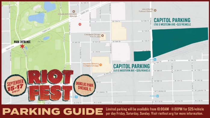 Where The Heck Do I Park At Riot Fest?