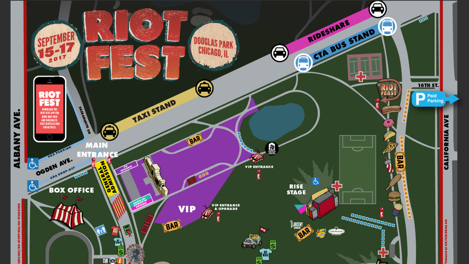 Tag riot fest map Riot Fest