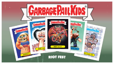 Riot Fest Garbage Pail Kids Are Back