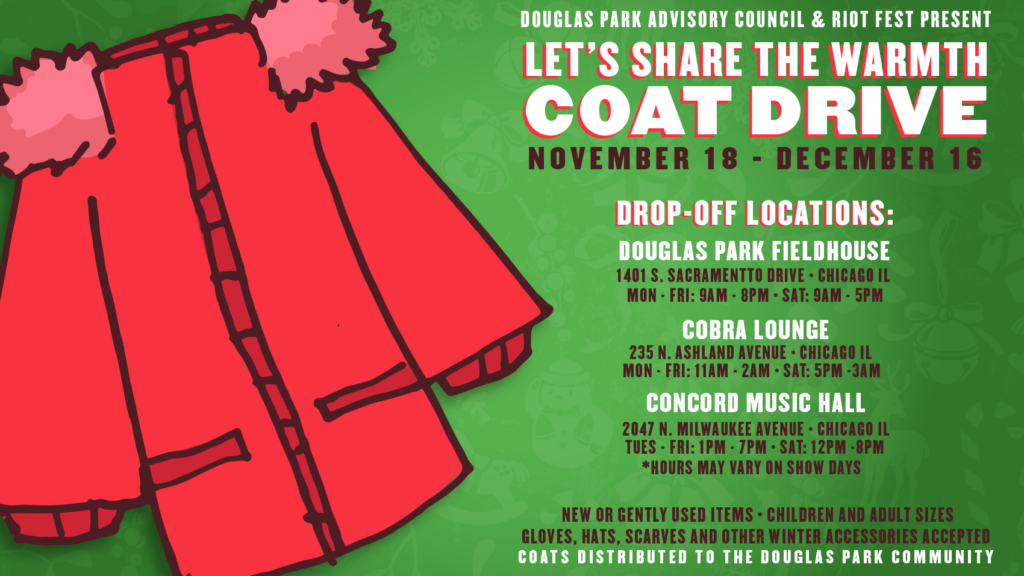 Help Us Collect Coats, Hats, Gloves, and Scarves, And Let’s Share The Warmth