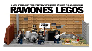 Block ‘n’ Roll High School: The Genius Behind A Proposed Ramones Lego Set Puts It All Together For Us