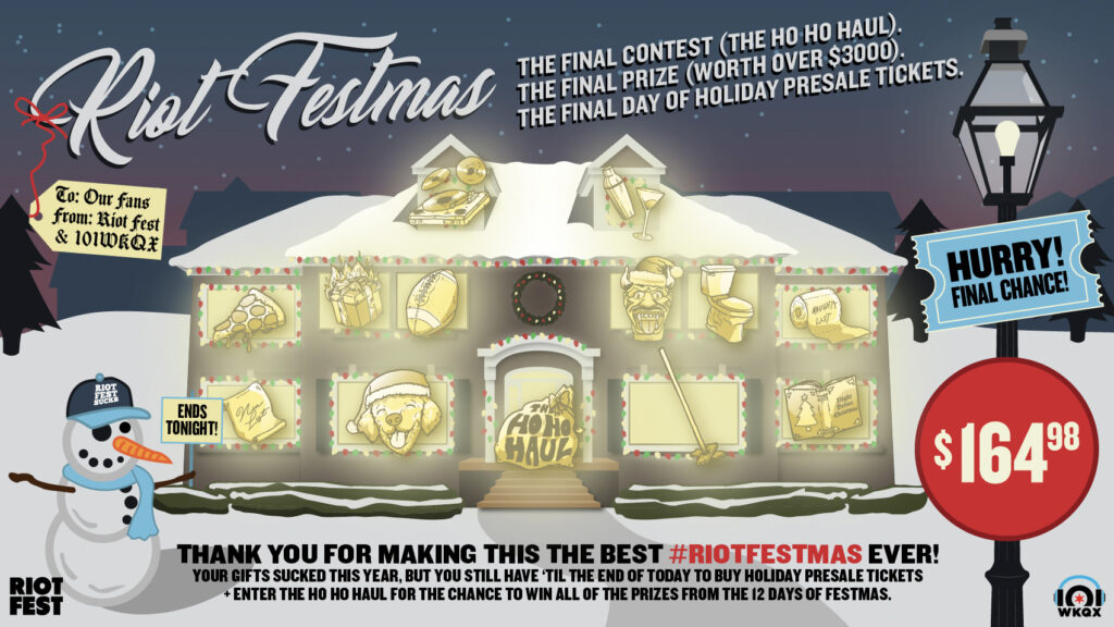 So, This is Festmas… What Have YOU Won? Last Chance To Answer With “Everything”