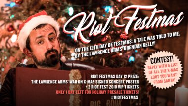 On The 12th Day Of Festmas: A Tale Was Told To Me, By The Lawrence Arms’ Brendan Kelly