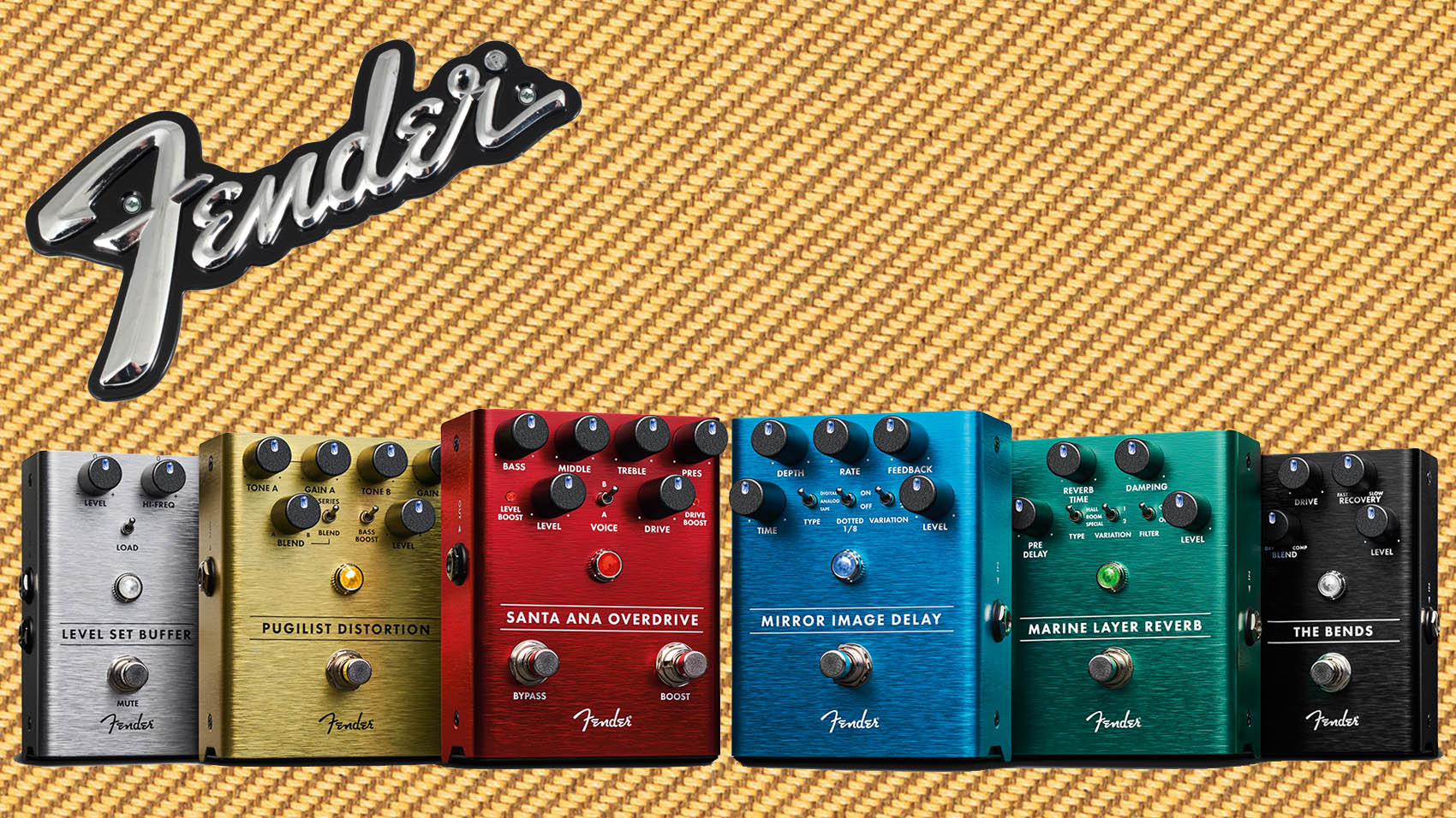 Gezamenlijke selectie pin Slecht Fender Released a New Line of Guitar Pedals That Actually Don't Suck - Riot  Fest 2023 – September 15th-17th