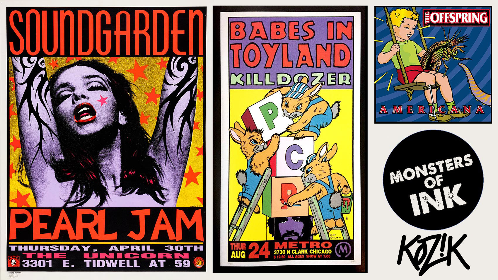 I Hesitate to Call it Art”: Rock Poster Legend Frank Kozik Undersells Us on  His Twisted, Iconic Style - Riot Fest