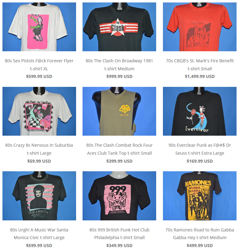 People Are And Selling Band T-Shirts For Stupid Money - Riot Fest