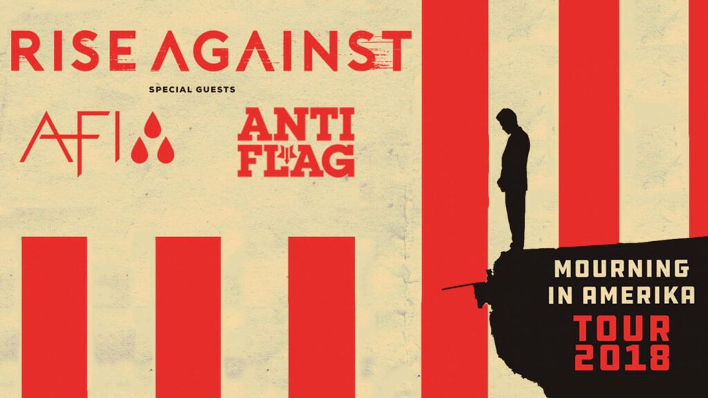 Rise Against, AFI, and Anti-Flag Announce Massive ‘Mourning in Amerika Tour’