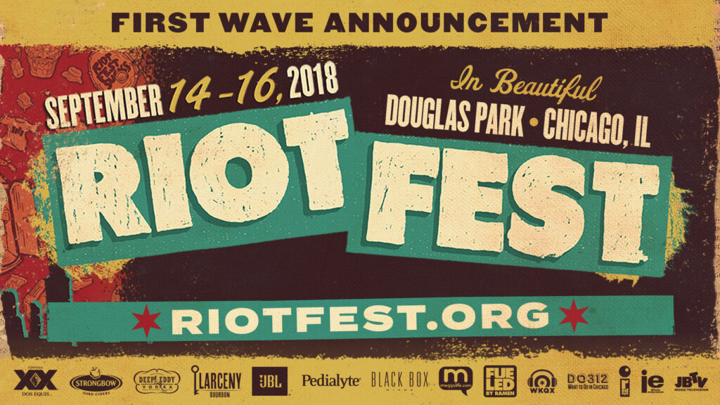 The Riot Fest 2018 First Wave Lineup is Finally Here