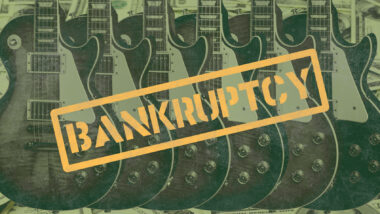 Gibson Guitars has filed for bankruptcy protection