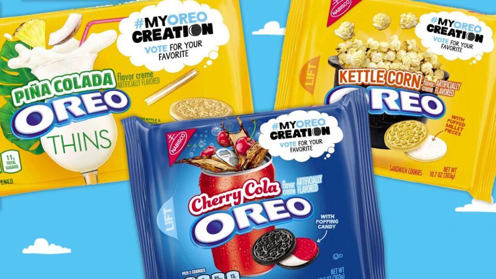 If you like Piña Coladas, and Cherry Cola, and Kettle Corn, you might like these new limited-edition Oreo cookies