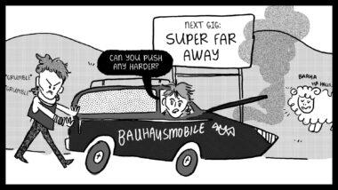 That One Time Bauhaus Bought A Tour Hearse