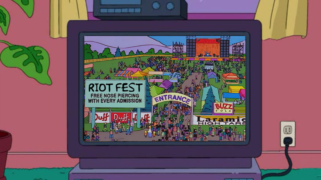 You May Remember These Riot Fest Artists From Such Simpsons Episodes As…