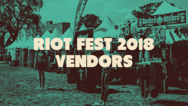 Riot Fest 2018 Vendors