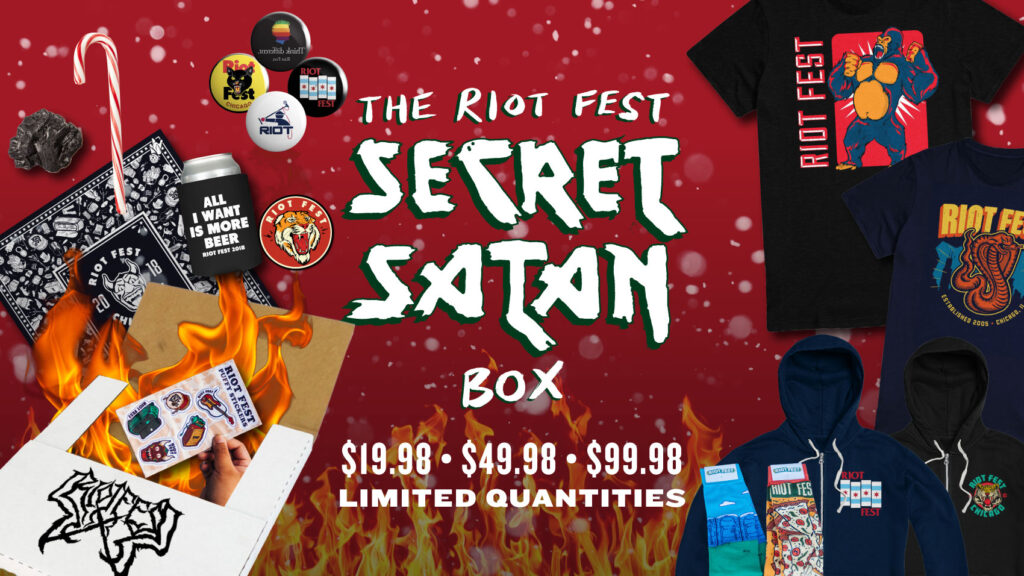The Black Friday Riot Fest Secret Satan Box Is Here