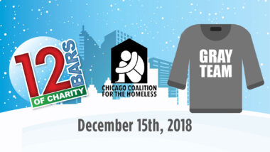 Join Chicago Coalition for the Homeless for 12 Bars of Charity